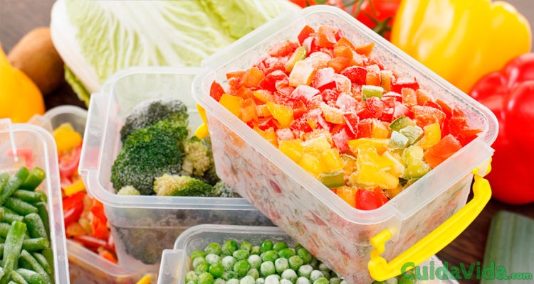 Es mejor verdura congelada, fresca o refrigerada